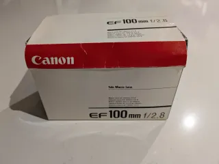 Objetivo Canon EF 100mm f/2.8 Macro
