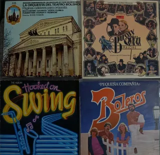 Lote 100 Vinilos Compilatorios