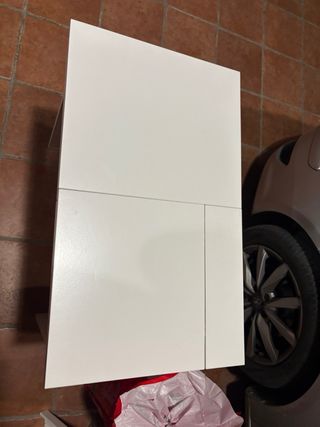 Tocador blanco de madera ikea