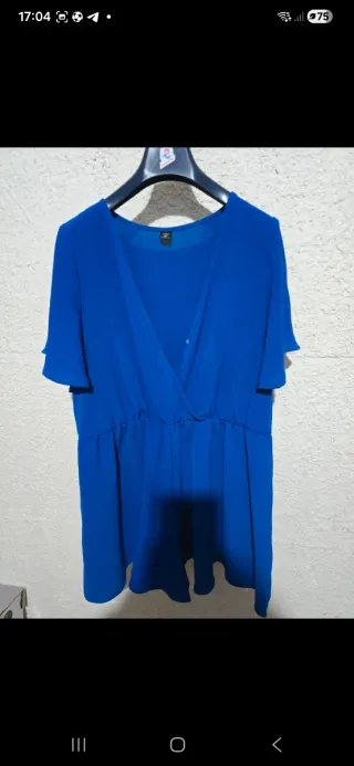 Tutina Shein blu taglia XL