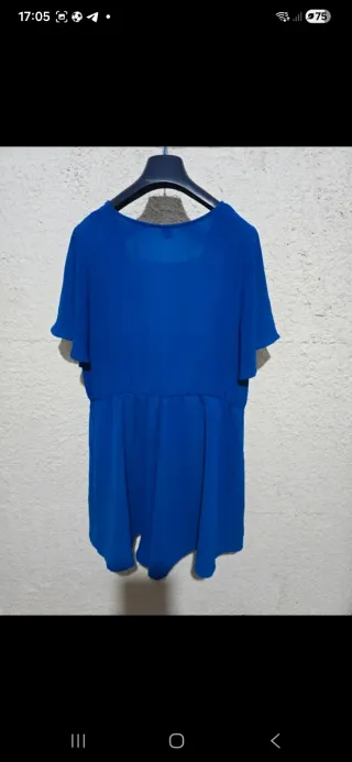 Tutina Shein blu taglia XL