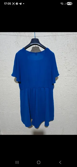 Tutina Shein blu taglia XL