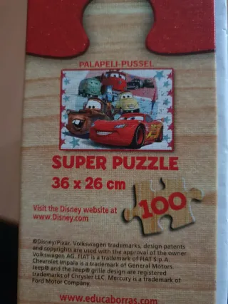 Puzzle Cars 100 piezas Educa