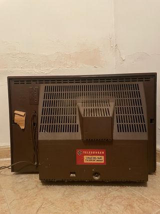 Televisor vintage Telefunken madera Años 60/70