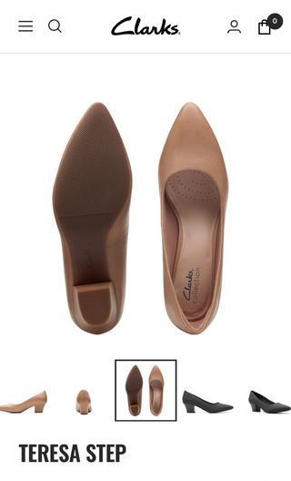 Zapatos tacón Clarks Teresa Step Talla 39.5