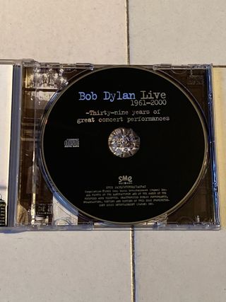 Bob Dylan Live 1961-2000 CD