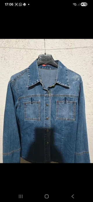 Giacca di jeans Moda Lisa taglia M