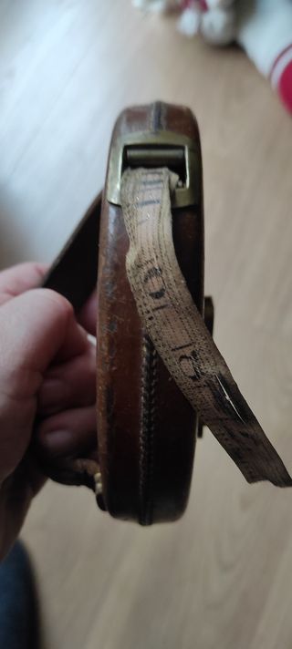 Cinta métrica antigua 40m