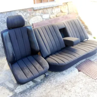 Asientos originales de Mercedes 300, modelo 124.
