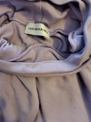 Top Intimissimi rosa sin mangas cuello alto T. M