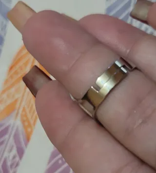 Anillo diseño flor de la vida