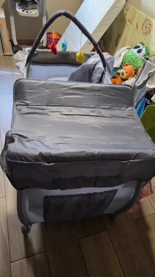 Cuna corral plegable