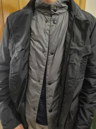 Chaqueta Massimo Dutti Negra Hombre
