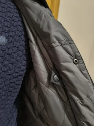 Chaqueta Massimo Dutti Negra Hombre