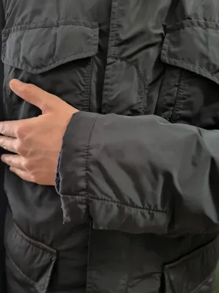 Chaqueta Massimo Dutti Negra Hombre