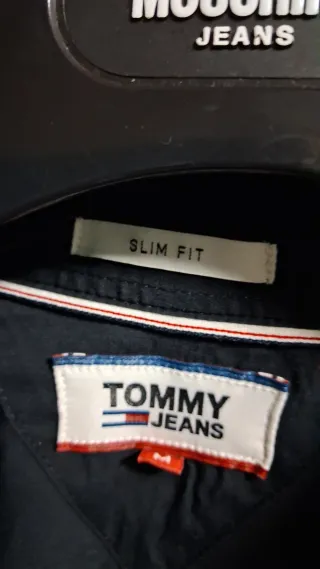 Camicia Tommy Hilfiger Nera Uomo