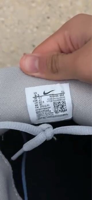 Zapatillas Nike P6000 Negras y Blancas