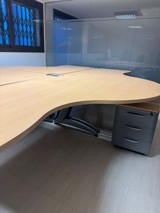 Mesas de oficina modulares