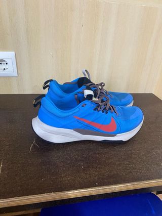 Zapatillas Nike Azules y Rojas