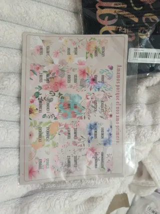 Neceser y pegatinas para Biblia