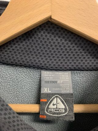 Felpa Nike ACG Grigia Mezza Zip