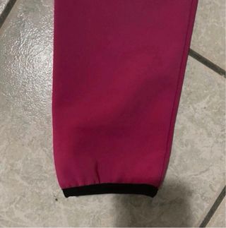 Pantaloni sci donna fucsia