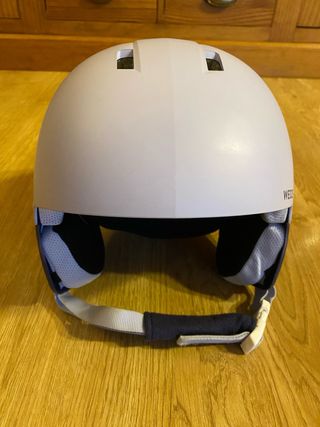 Casco esquí junior lila Talla S (53-56cm)