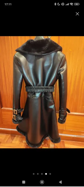 Abrigo polipiel camaleonica