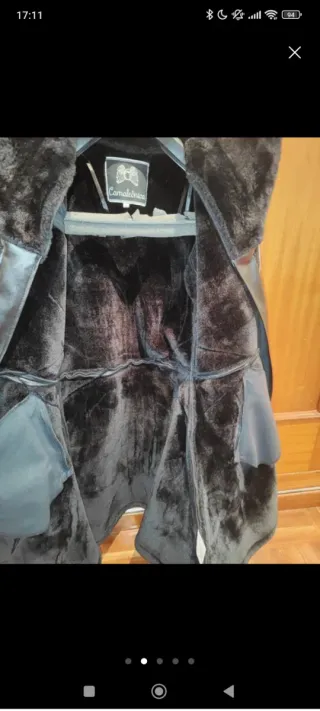 Abrigo polipiel camaleonica