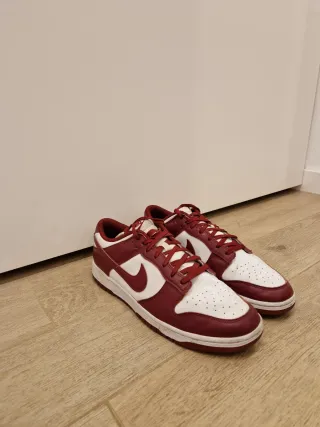 Nike Dunk Low Retro Team Red/White Talla 47.5