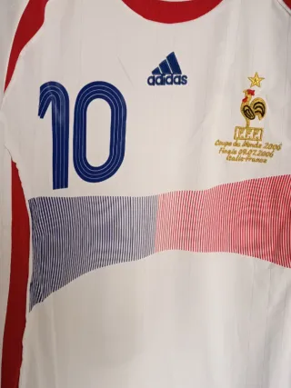 Camiseta Fútbol Francia 2006 Talla XL