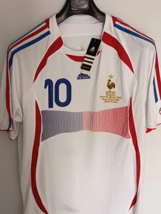 Camiseta Fútbol Francia 2006 Talla XL
