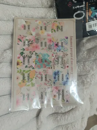 Neceser y pestañas para Biblia