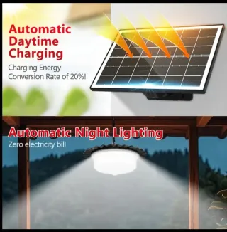 Lámpara Solar Colgante 396 LED