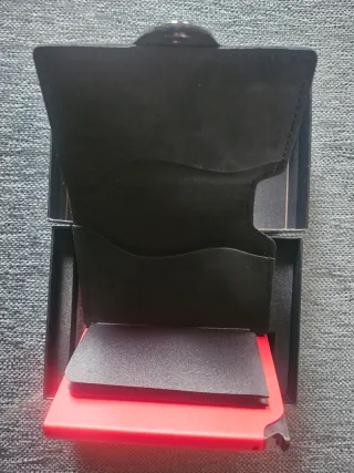 Cartera Tarjetero Hombre RFID Tmillions Negra