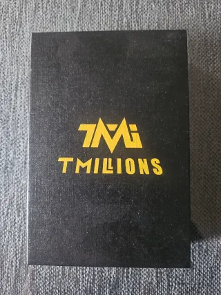 Cartera Tarjetero Hombre RFID Tmillions Negra