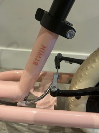 Bici sin pedales rosa