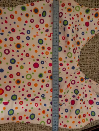 Vestido Flamenca Talla 42 Multicolor