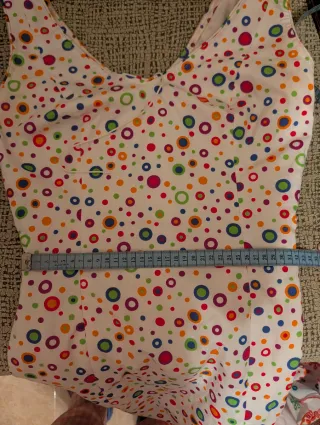 Vestido Flamenca Talla 42 Multicolor