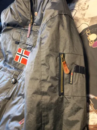 Abrigo Geographical Norway Gris