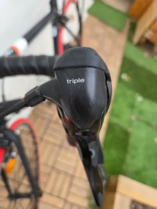 Bicicleta Triban 500 Negra