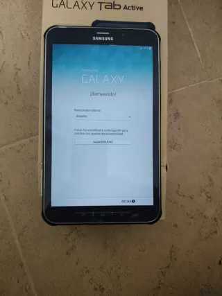 Samsung Galaxy Tab Active titanium Verde