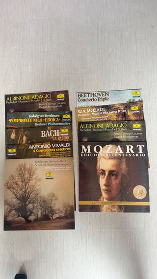 Beethoven, Mozart, Bach y Vivaldi