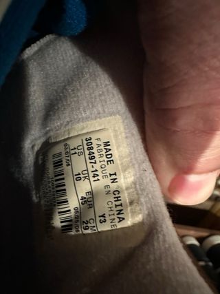 Air Jordan 4 Retro Militar Azul 2006