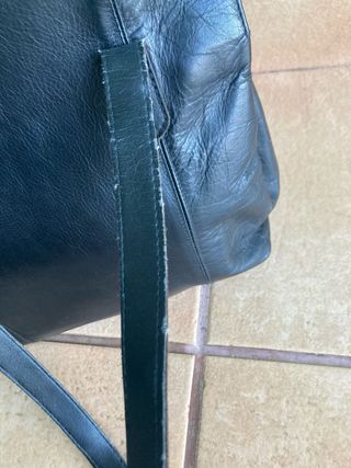 Bolso de hombro negro El Corte Inglés por Aldaro