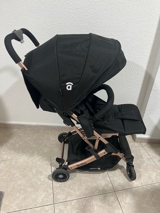 Carrito de bebé Asalvo negro