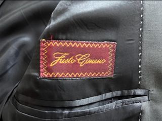 Traje Gimeno Gris Marengo Lana y Mohair