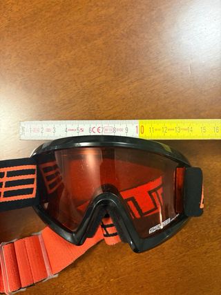 Maschera sci bambini unisex  arancione