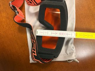 Maschera sci bambini unisex  arancione