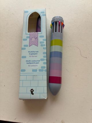 Bolígrafos Multicolor 10 Colores Nuevo